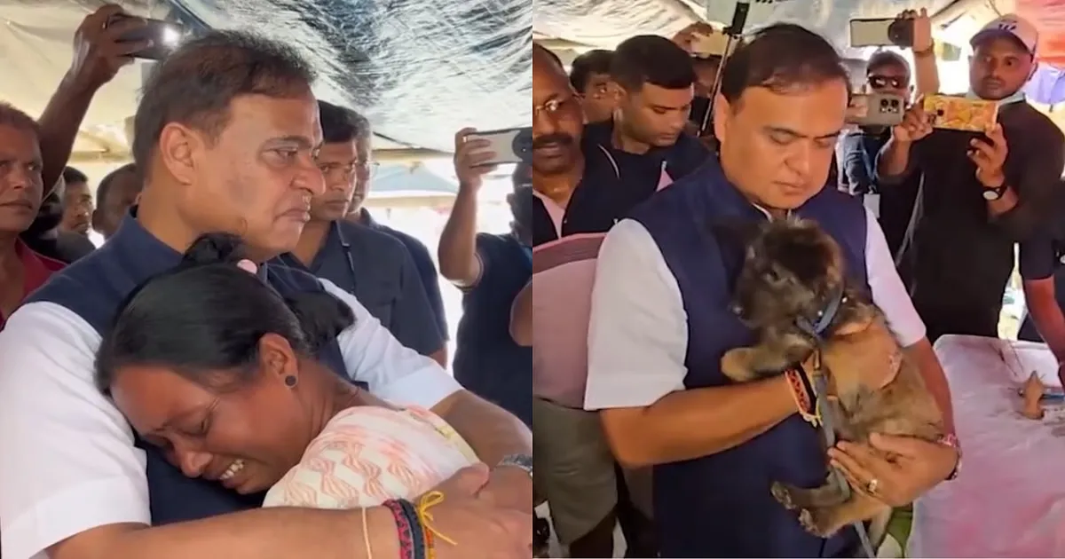 Assam CM Consoles Family After Teen Loses Life Rescuing Pet Amid Devastating Floods