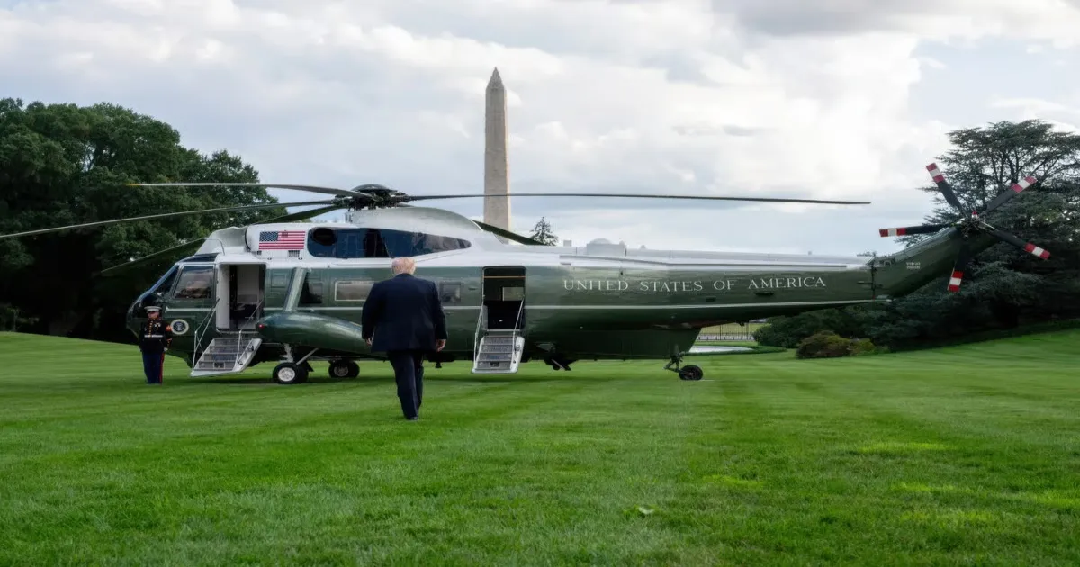 Investigation Begins After Trump Helicopter Nearly Crosses Path With Passenger Aircraft