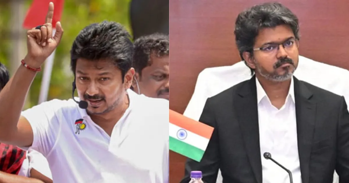 Mekedatu Row Escalates As Vijay And Udhayanidhi Stalin Exchange Sharp Political Attacks
