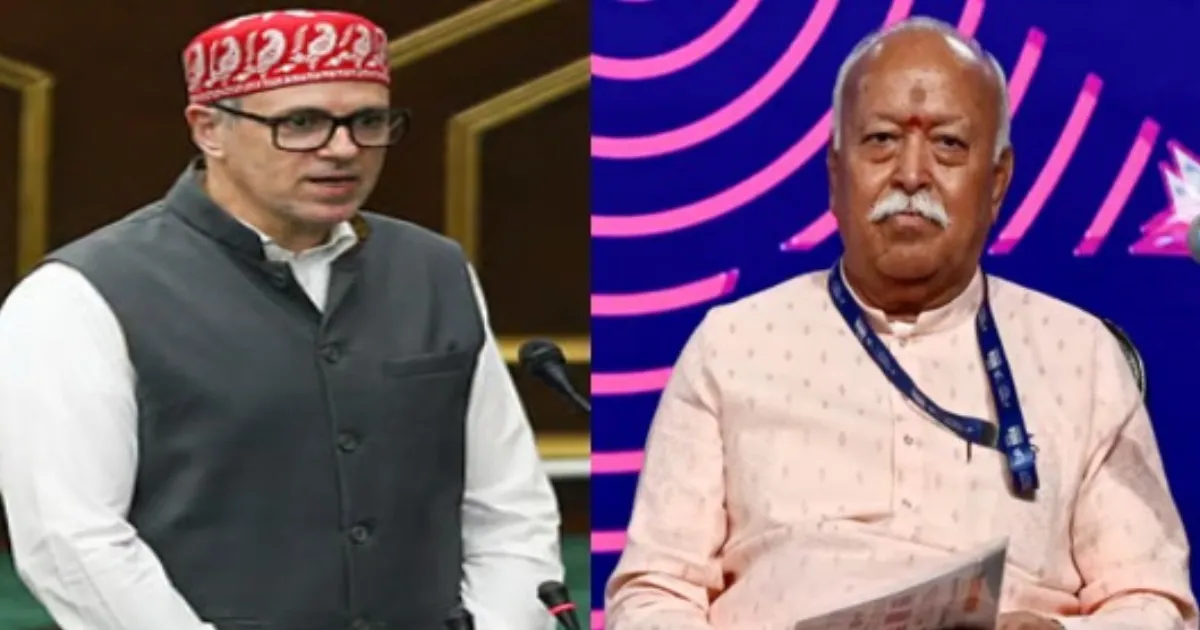 Omar Abdullah Supports RSS Chief’s Comments On Youth Protests And Nationalism