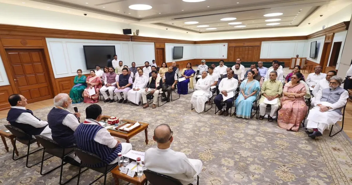 PM Modi Asks Parth Pawar About His Mother During Breakfast Meeting