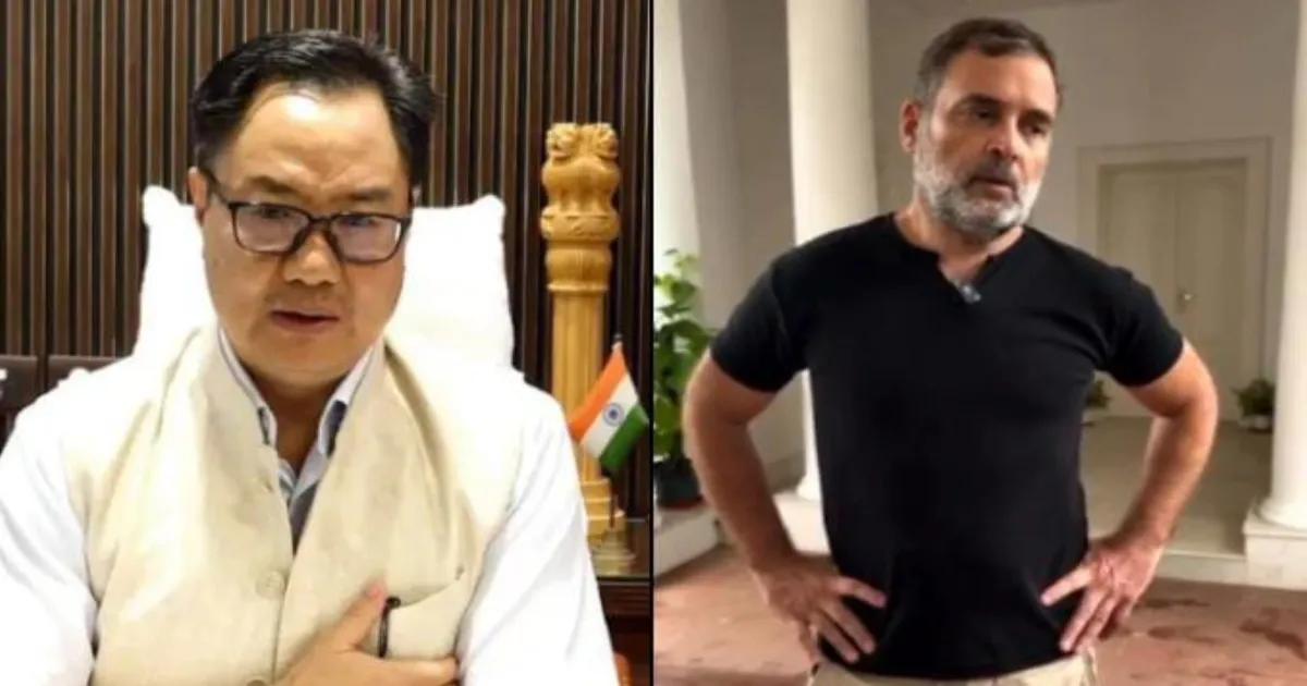 Kiren Rijiju Reacts To Rahul Gandhi’s Women Power Video With ‘Change Of Heart’ Remark