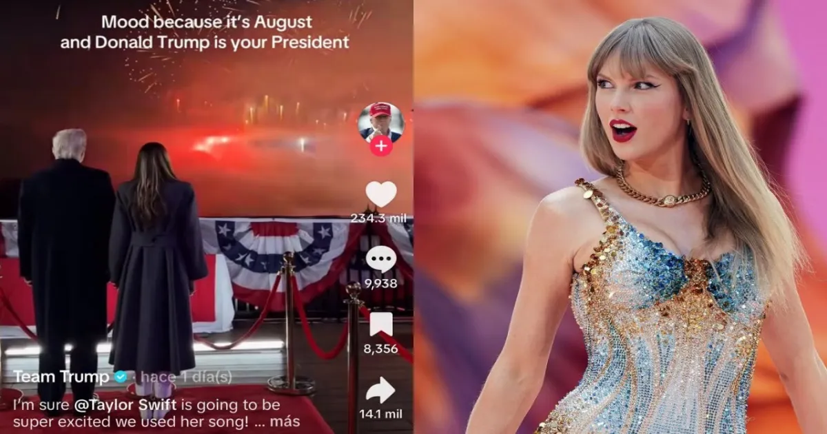 Taylor Swift’s ‘August’ Removed From Trump Team TikTok, Prompting Online Reactions