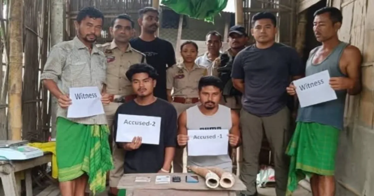 Assam Police Seize Elephant Tusks Worth Rs 6 Lakh, Arrest 2