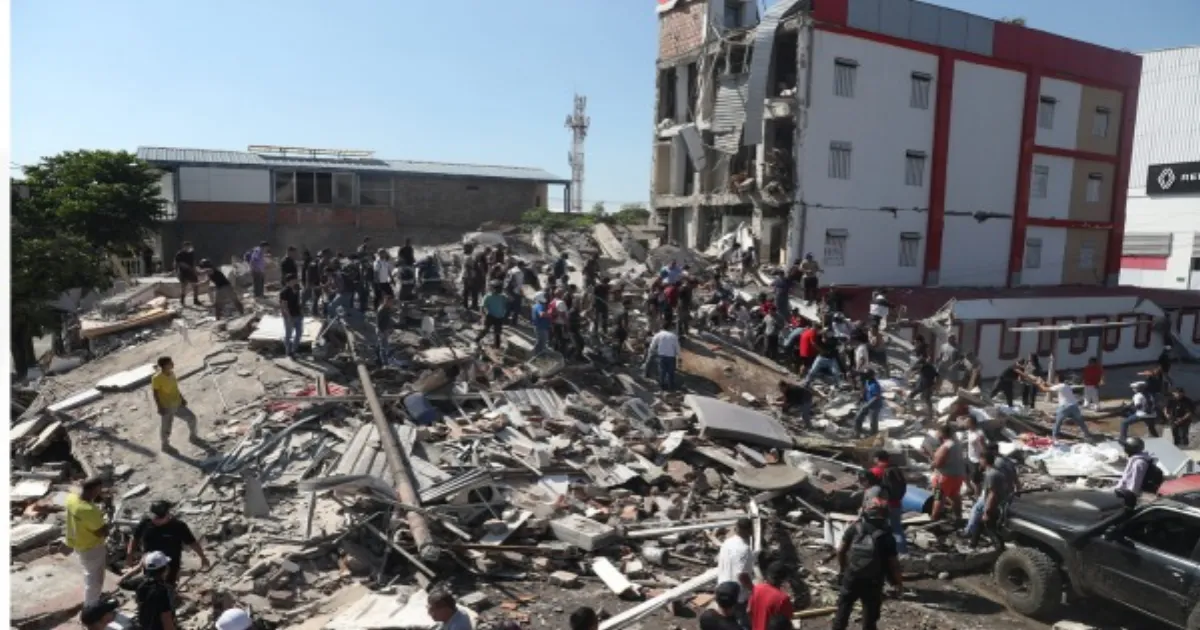 Rescue Teams Race To Find Survivors as Colombia Quake Leaves 570 Injured
