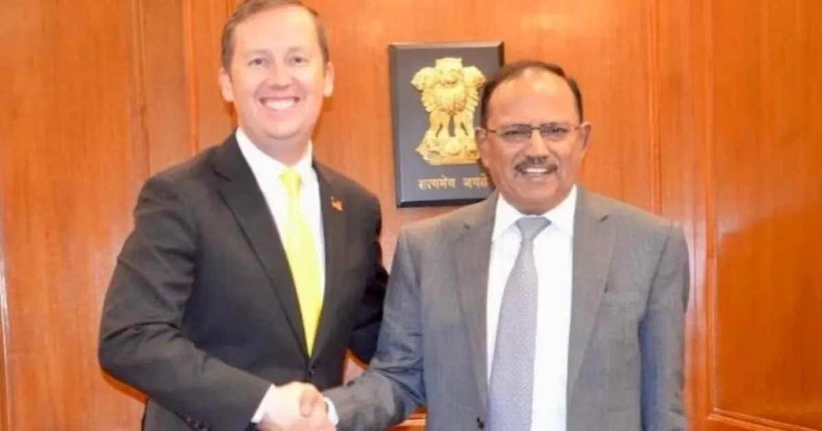 Ambassador Gor, NSA Doval Discuss US-India Partnership And Global Security