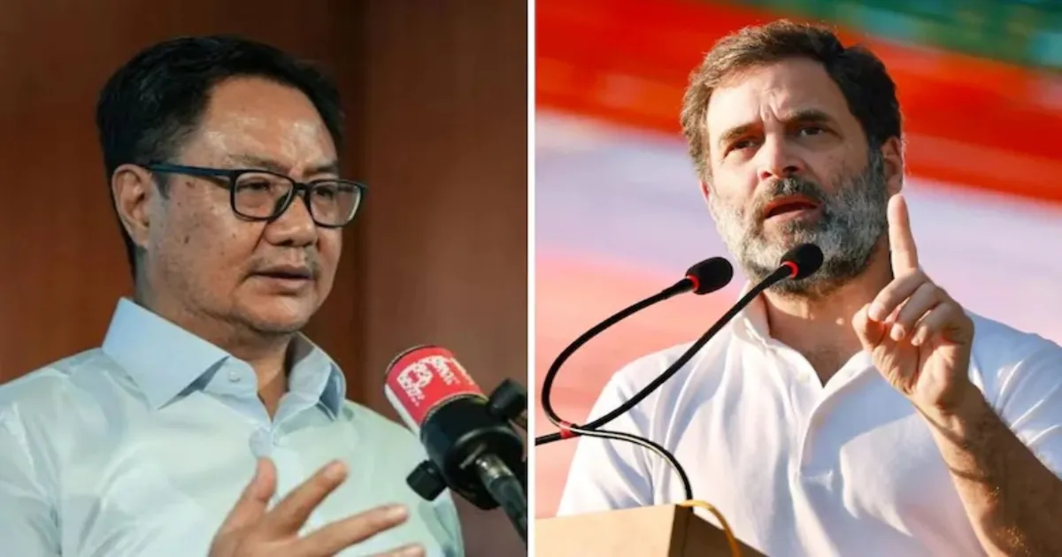 Centre Ready For Full Parliament Debate On Students’ Protest, Rijiju Targets Rahul