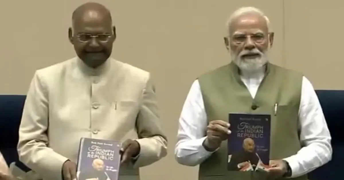 PM Modi Gets Emotional Remembering Mother At Ram Nath Kovind’s Autobiography Launch