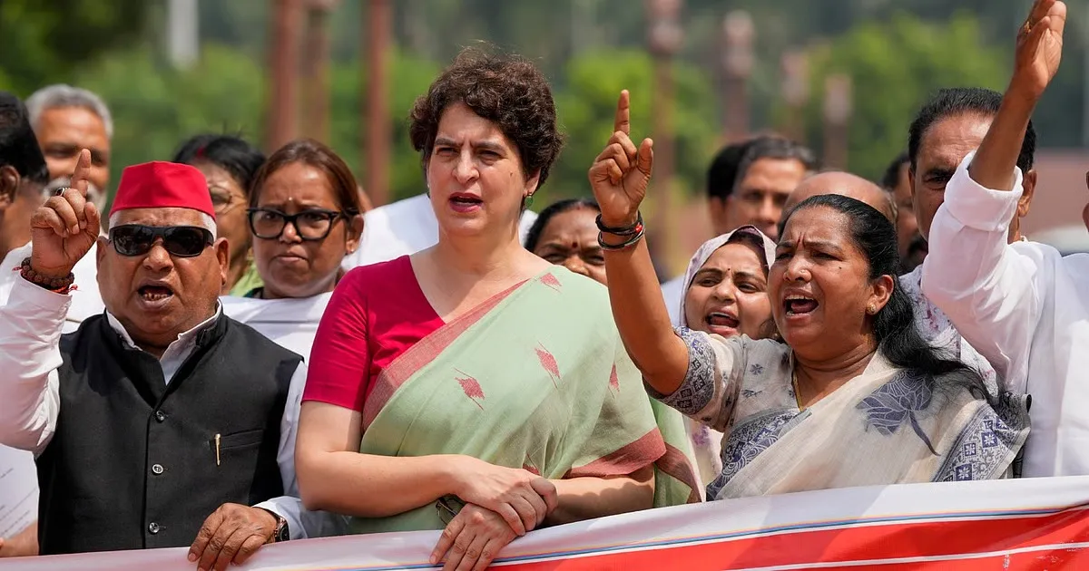 Priyanka Gandhi Attacks BJP Over Ram Temple Politics, Questions ‘State Subject’ Claim