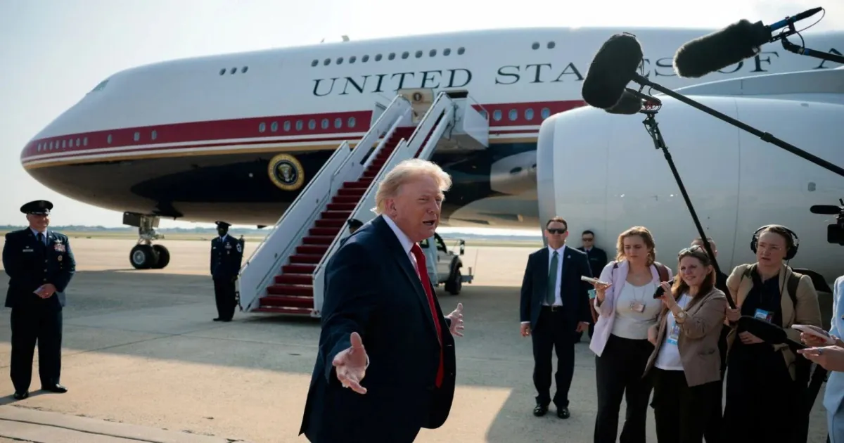 Trump Switched Aircraft Secretly In Turkey Over Credible Missile Threat