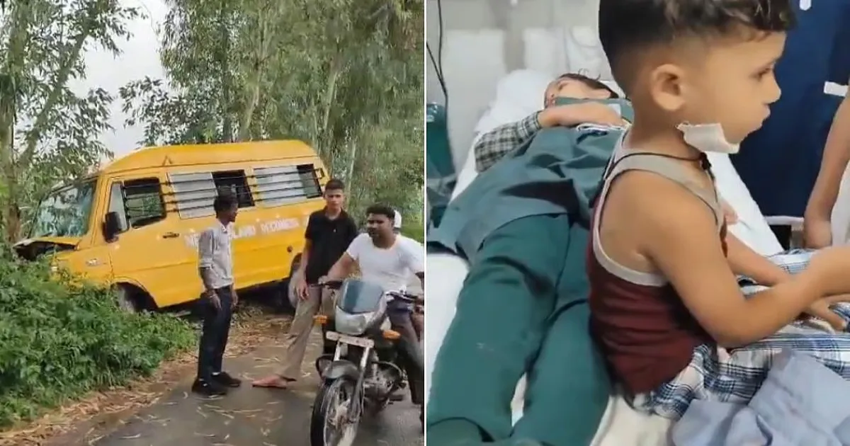 Bareilly School Bus Crashes Into Tree, 13 Children Injured
