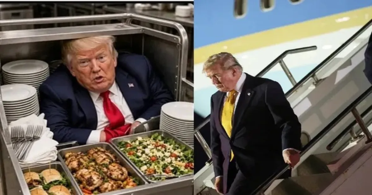 Iran Mocks Trump Over Secret Plane Switch, Warns He’ll “Hide In Trash Can”