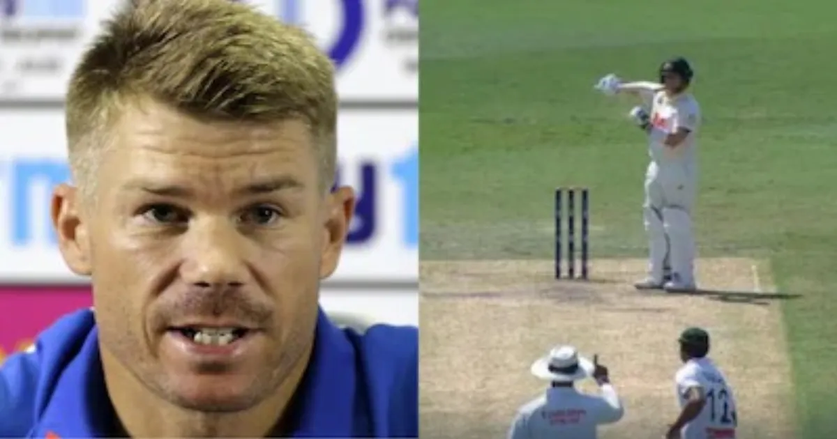 David Warner Questions Steve Smith’s Lightning-Fast Review Before Umpire’s Decision
