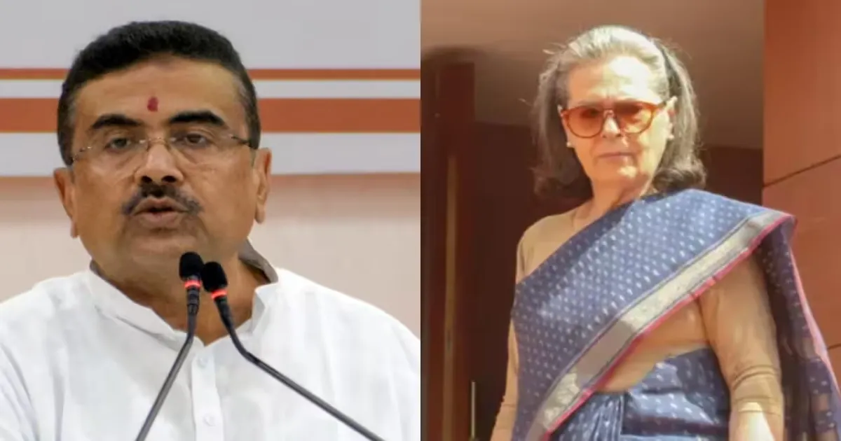 Vande Mataram Row: Suvendu Adhikari Says Sonia Gandhi Must Apologise To Bengal