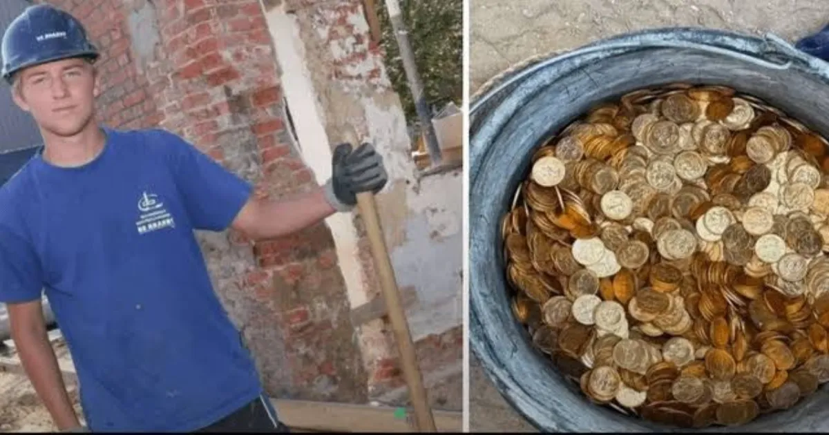 Teen Uncovers €9 Million Gold Hoard While Digging Sewer Line In Belgium City