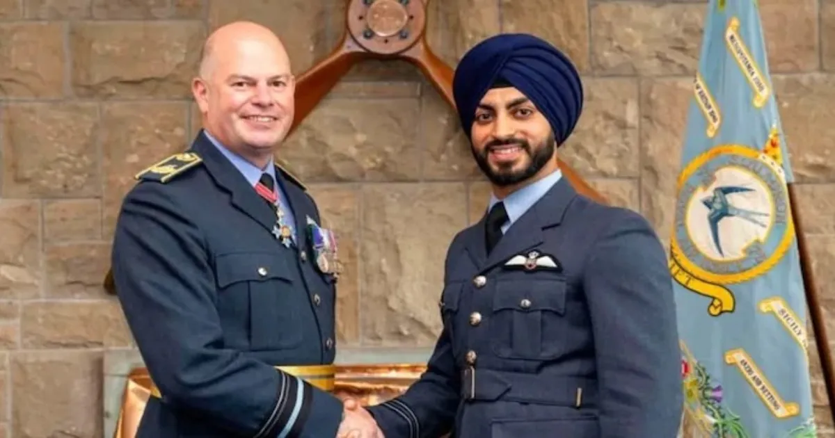 Indian-Origin Sikh Makes Aviation History With Landmark RAF Fighter Pilot Achievement In Britain