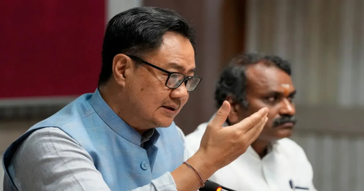 Kiren Rijiju Says PM Modi’s “Dimagi Naxal” Remark Targeted Ideologues, Not Opposition Leaders