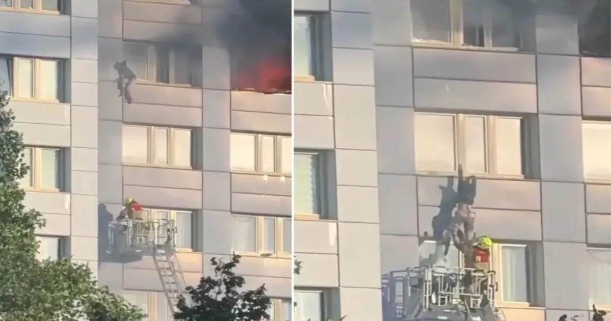 Woman Rescued After Jumping From 11th Floor During Berlin High-Rise Fire