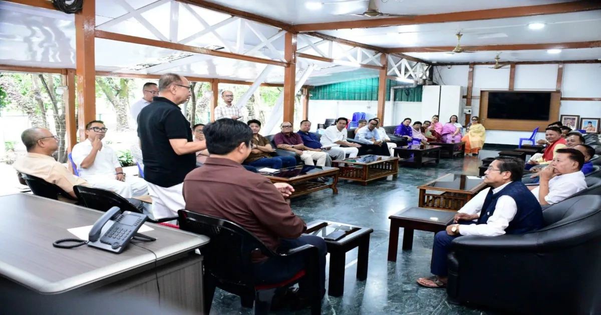 Manipur CM Yumnam Khemchand Appeals To Meiteis For Greater Role In Peacebuilding