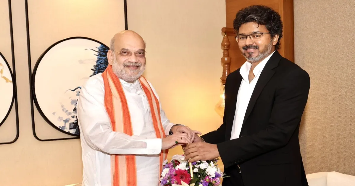 Vijay Seeks Attention To NEET, Delimitation And Cauvery Issues During Talks With Shah