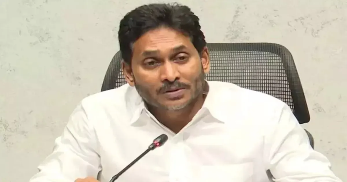 Y.S. Jagan Mohan Reddy Questions Naidu Government Over Andhra School Enrolment