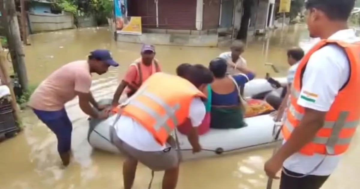 Agartala Flooded: River Level Rises, Evacuation Underway In Several Areas