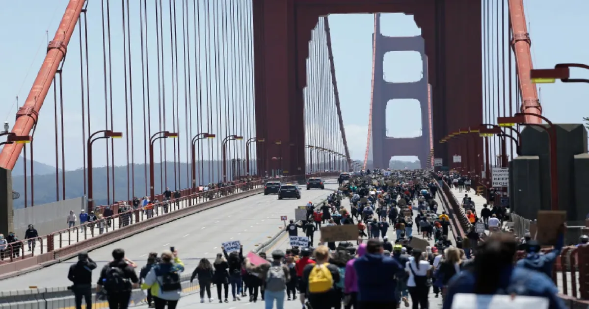 Pro-Palestinian Protesters Face Sentences For Golden Gate Bridge Blockade In 2024