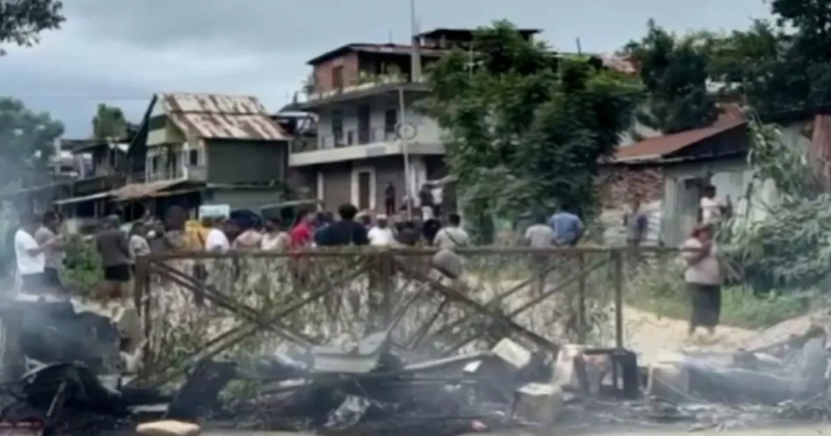 Manipur Firing Injures CRPF Soldier, Houses Burnt In Senapati Area