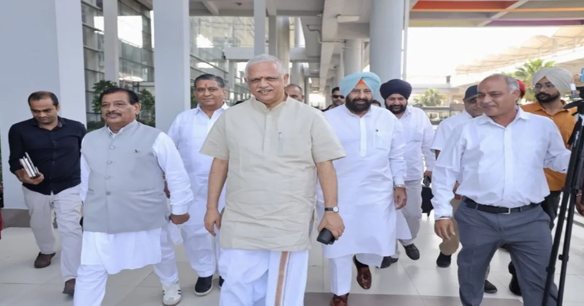 BL Santosh Begins Two-Day Punjab Tour To Strengthen BJP Organisation