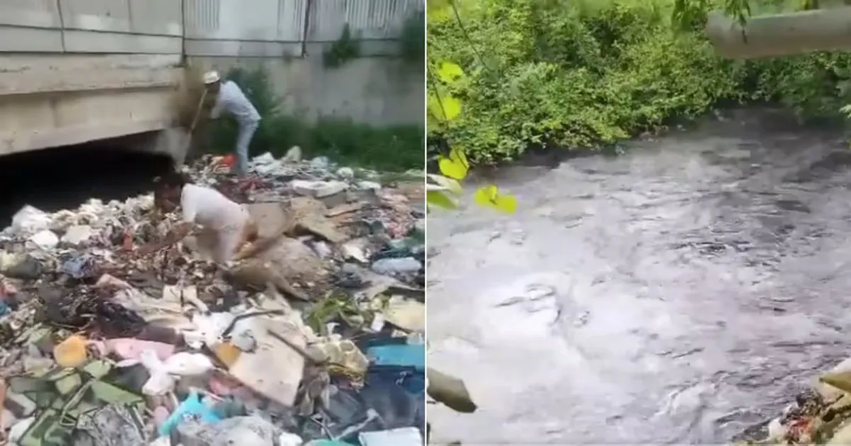 Delhi Father Searches Drain For Missing Son Four Days After Kite Chase Accident