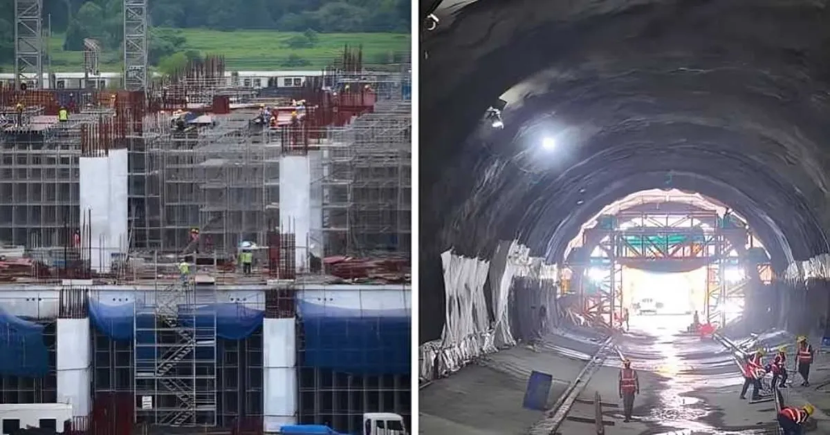 Mumbai-Ahmedabad Bullet Train Construction Advances Across Thane And Palghar