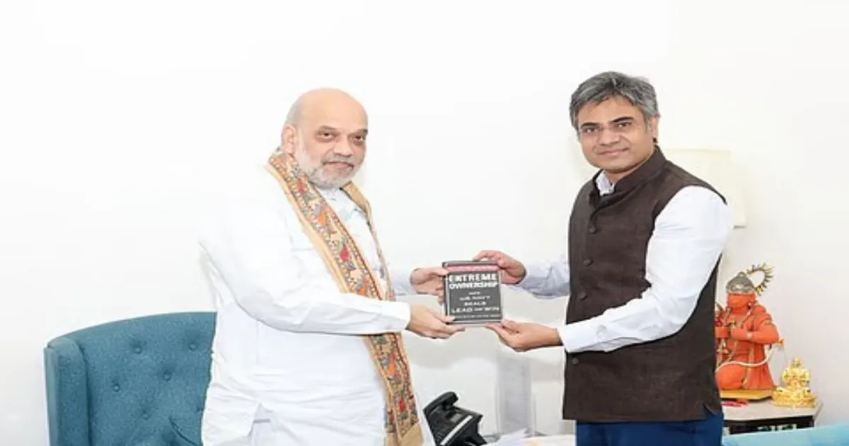 Sandeep Pathak Meets Amit Shah, BJP Likely To Give Him Crucial Punjab Poll Responsibilities