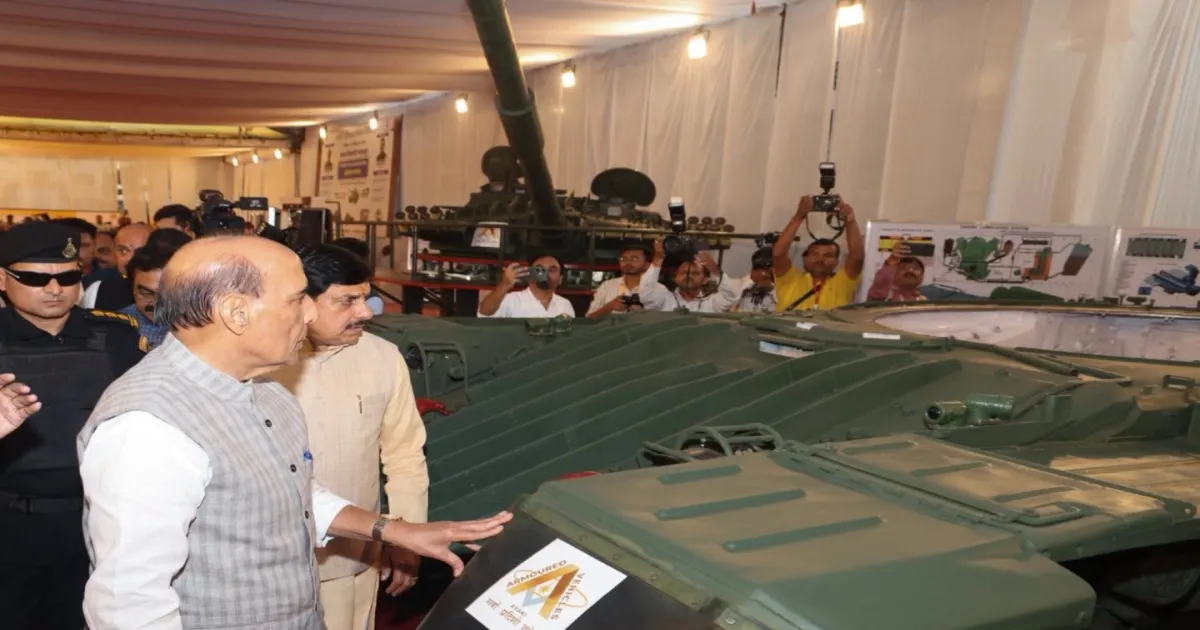 Rajnath Singh Launches Work On T-72, T-90 Tank Overhaul Facility In Jabalpur