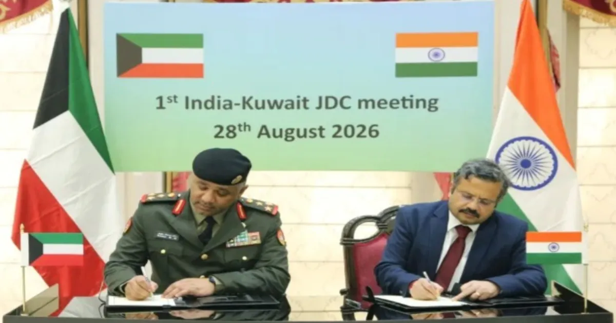 India, Kuwait To Expand Defence Cooperation In Training, Exercises, Industry