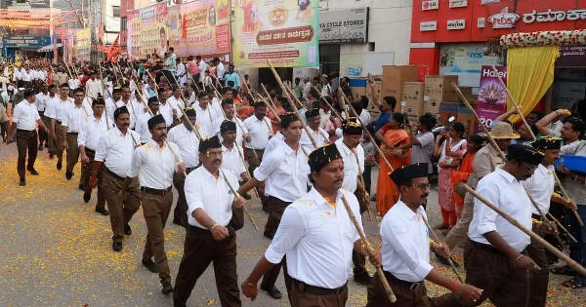 Karnataka Takes Disciplinary Action Against Two Teachers For Joining RSS March