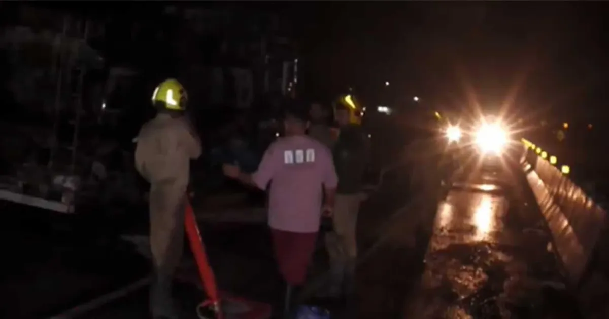 Two Tankers Crash In Jammu And Kashmir, Erupting In Flames After Head-On Impact