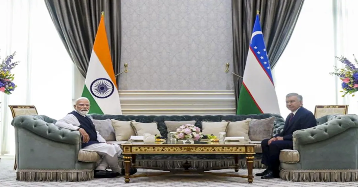 India, Uzbekistan Upgrade Bilateral Relations, Commit To $5 Billion Trade Target By 2030