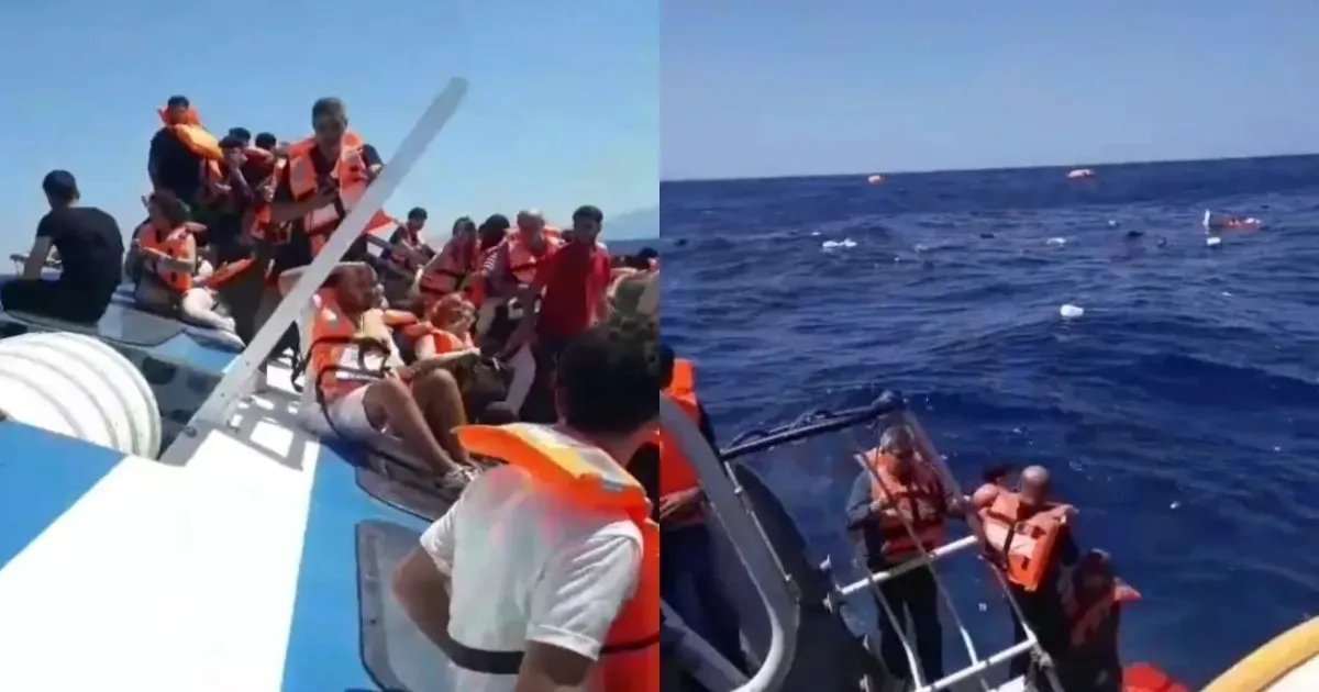 Nearly 270 Passengers And Crew Face Peril After Ferry Capsizes Near Northern Cyprus