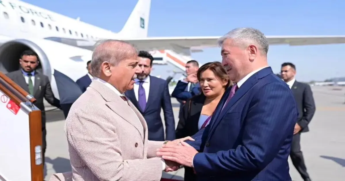 Pakistan PM Shehbaz Sharif Arrives In Bishkek; Set To Assume Rotating SCO Chairmanship
