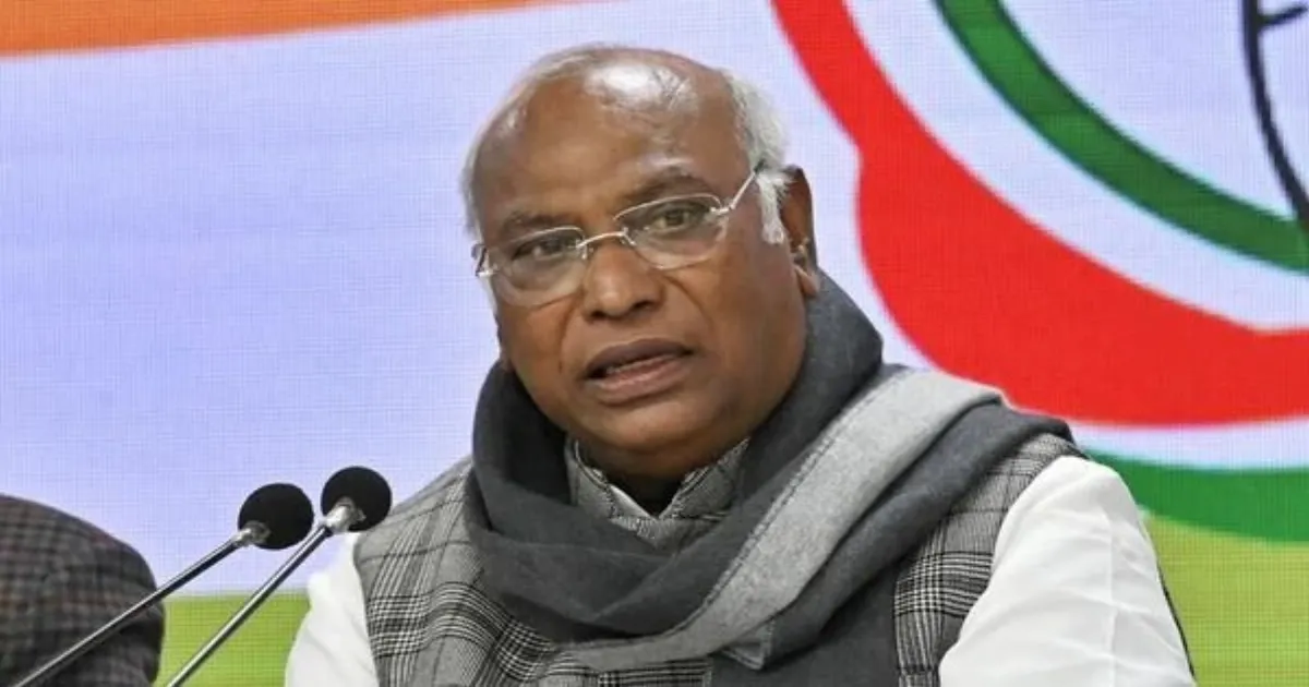 Kharge Criticises PM Modi’s 7.8% GDP Growth Claim, Highlights Joblessness And Price Rise
