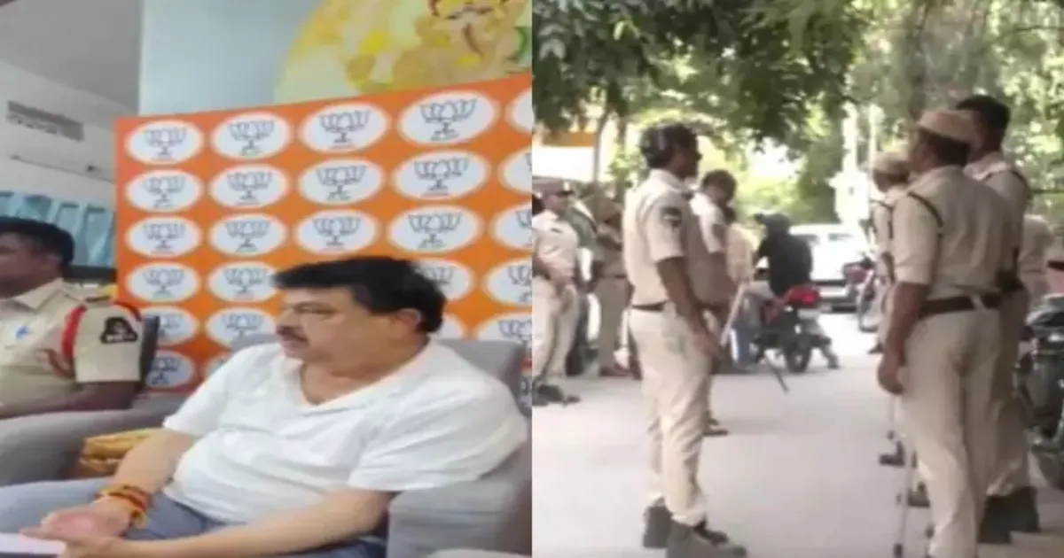 Telangana BJP Chief Arrested While Attempting To Visit Nalgonda