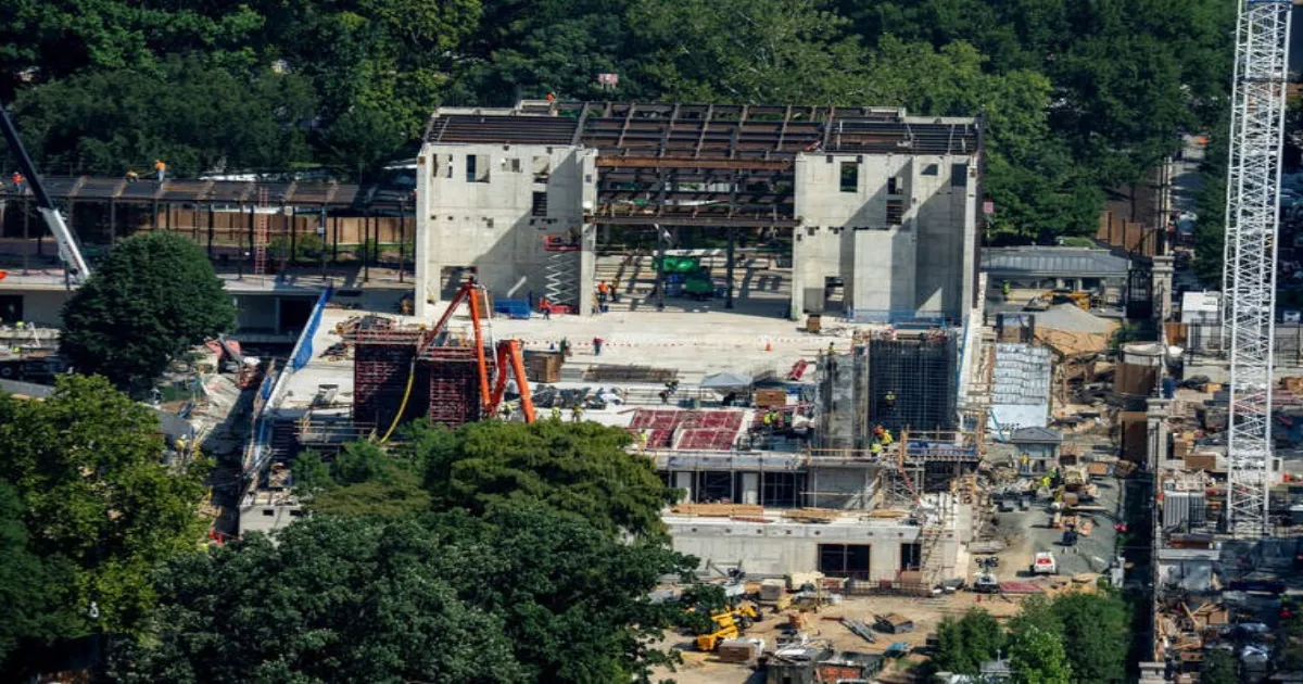 US Supreme Court Rules 5-4 To Allow White House Ballroom Construction To Proceed