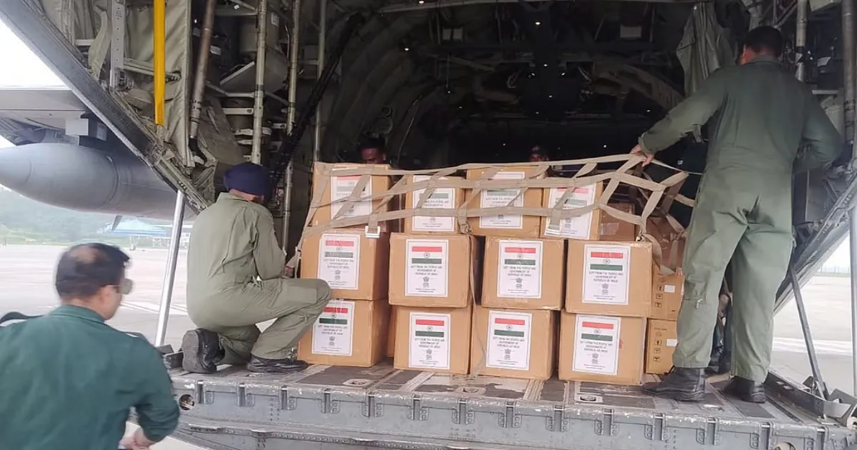 India Sends Fifth Tranche Of Relief Supplies To Flood-Hit Nepal