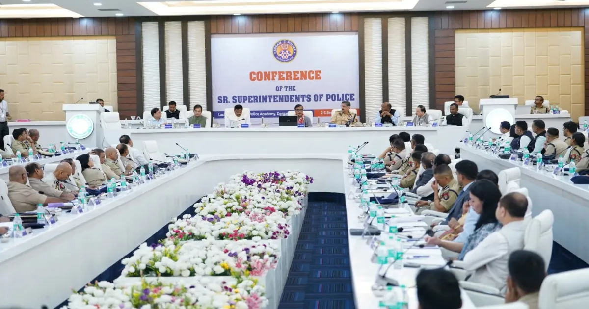 Assam CM Sarma Reviews Law And Order With Senior Police Officials