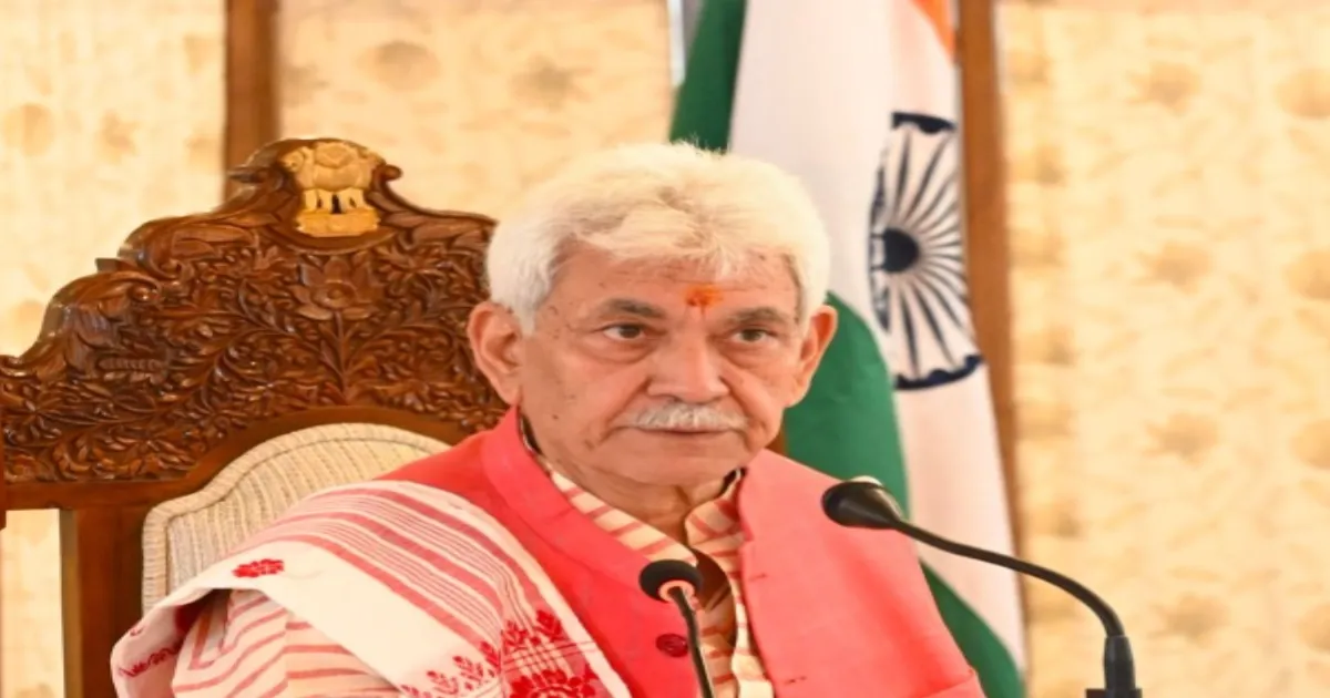 LG Manoj Sinha Demands Aggressive Counter-Terror Overhaul In Jammu And Kashmir
