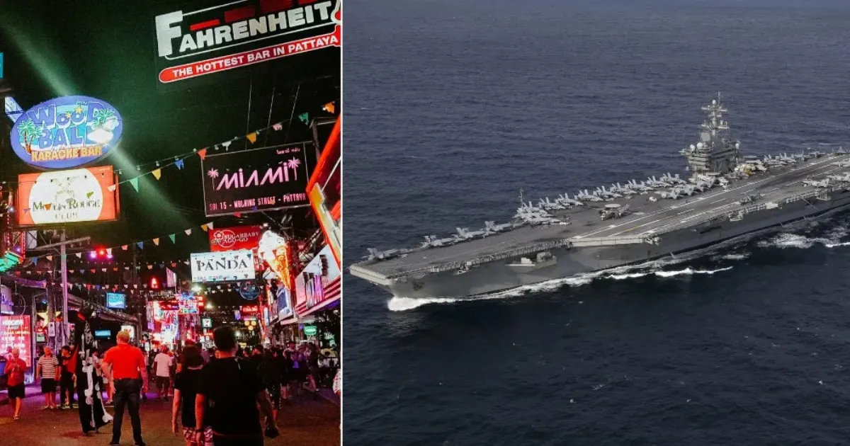 Thai Authorities Target Pattaya Red-Light Districts; Five Thousand US Navy Personnel Land