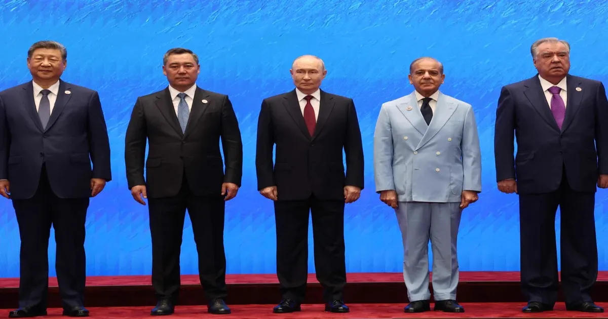 Pakistan PM Shehbaz Sharif Purposely Cuts PM Narendra Modi From SCO Picture