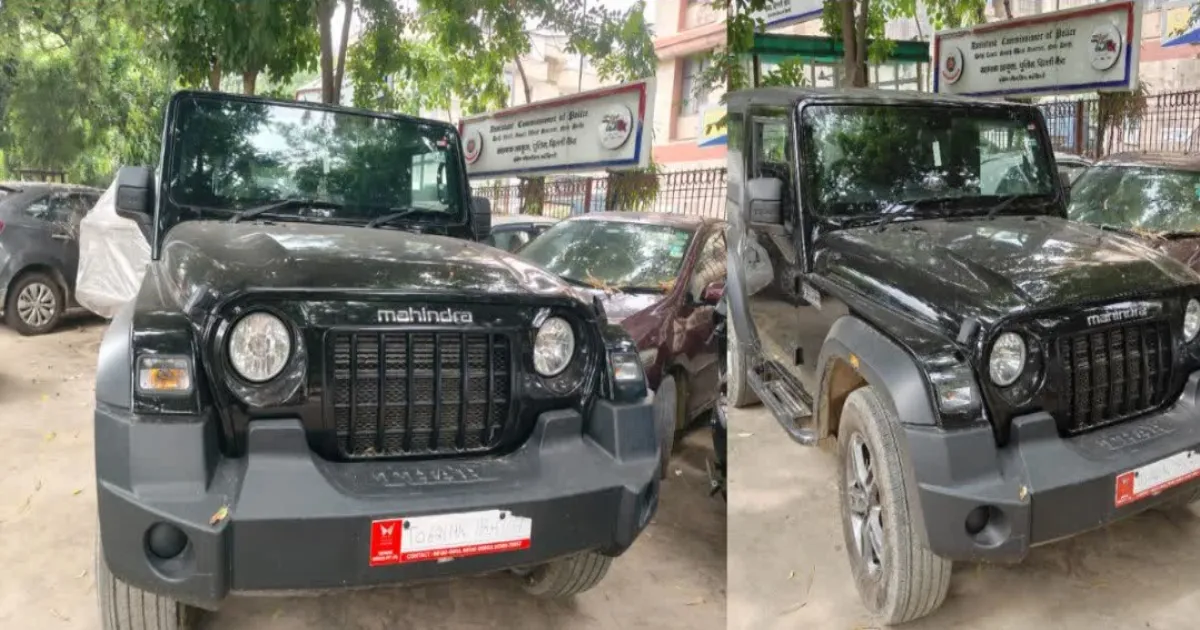Speeding Thar Hits Motorcycle In Delhi; Man And Wife Killed On The Spot In Accident