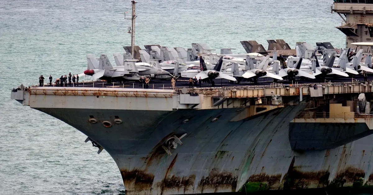 USS Abraham Lincoln Crew of 5,000 Reaches Thailand for Rest After Record Deployment