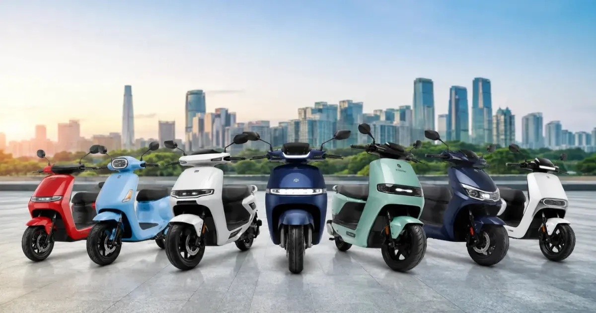 India Records 13.61 Lakh Electric Two-Wheeler Sales From January To August 2026